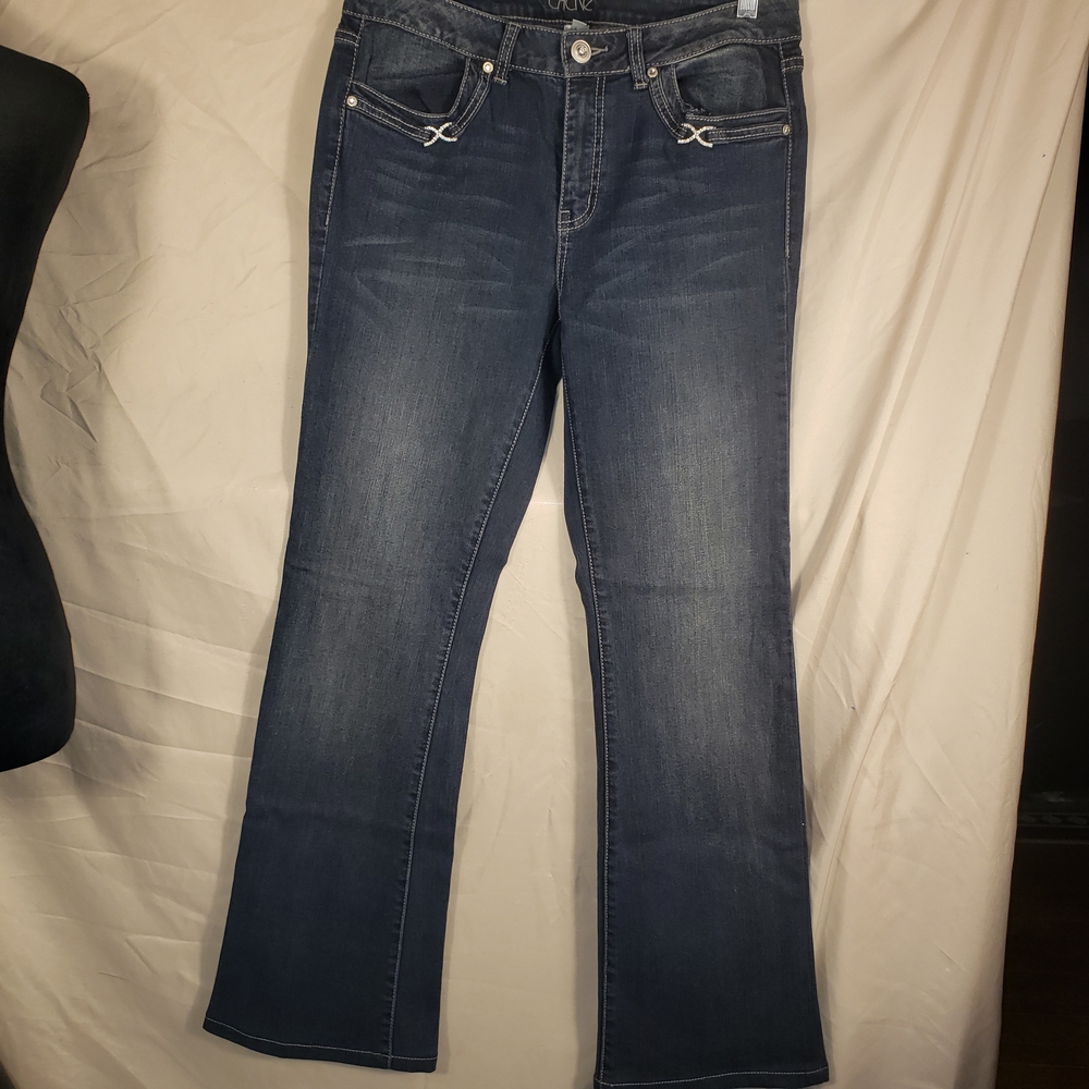 Cache Women's Indigo Boot Cut Jeans - 10